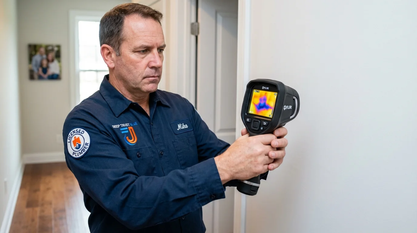 Thermal imaging leak detection by Johns Plumbing LLC in La Mirada